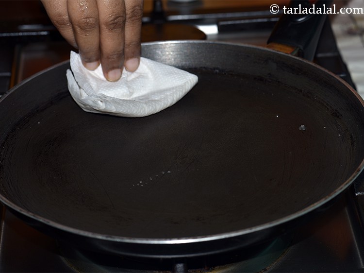 Step 21 – Wipe it off gently using a muslin cloth.