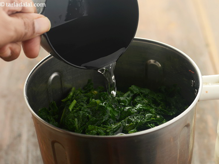 Step 15 – Add &frac12; cup of water.