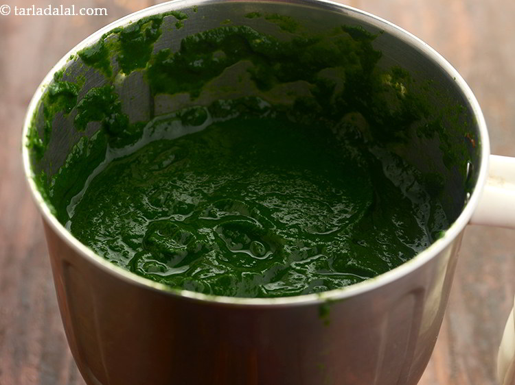 Step 16 – Blend in a mixer to a coarse mixture and keep aside. Traditionally, blending is done …