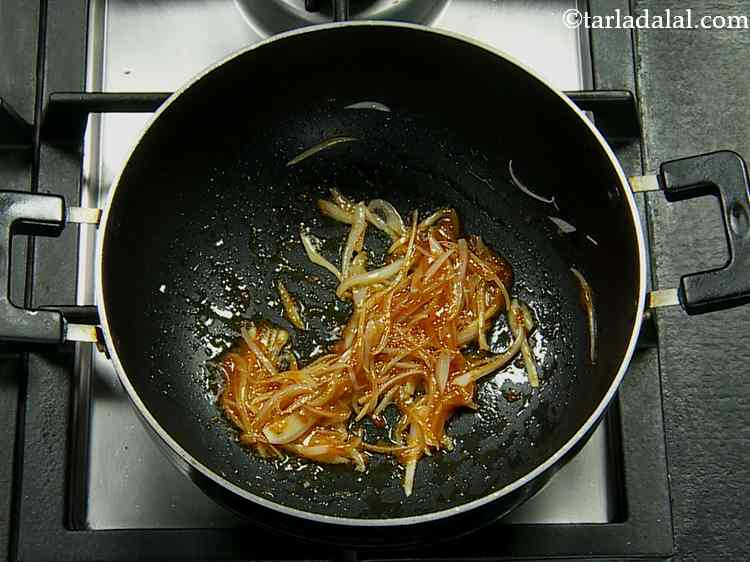 Step 17 – Add the remaining schezuan sauce and saut? on a medium flame for a few seconds. …