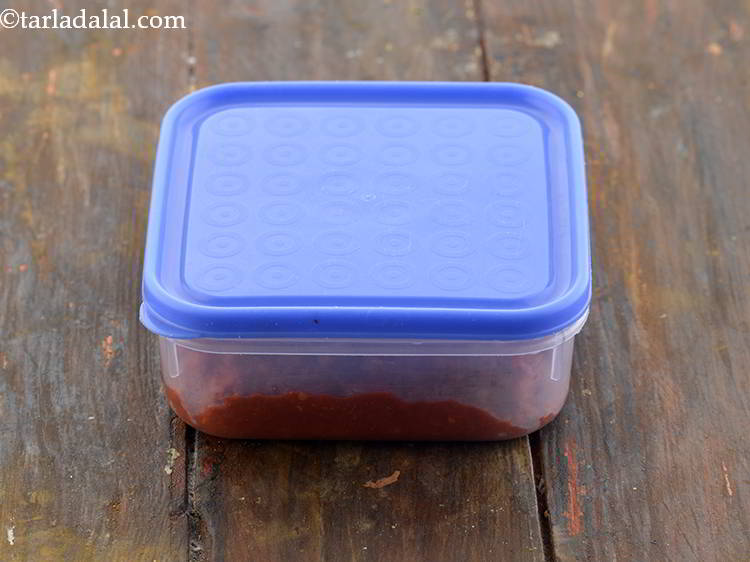 Step 15 – Allow the&nbsp;<strong>schezwan sauce | Indian style schezwan&nbsp;sauce&nbsp;|&nbsp;Chinese&nbsp;schezuan sauce | schezwan chutney at home |</strong>&nbsp;to cool …