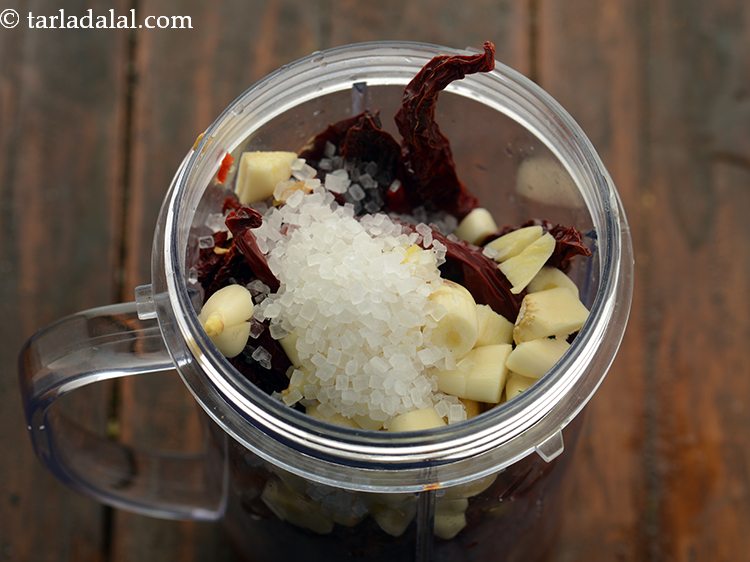 Step 8 – Add sugar. It counteracts vinegar and neutralizes the flavour of <strong>spicy schezwan sauce</strong>.&nbsp;