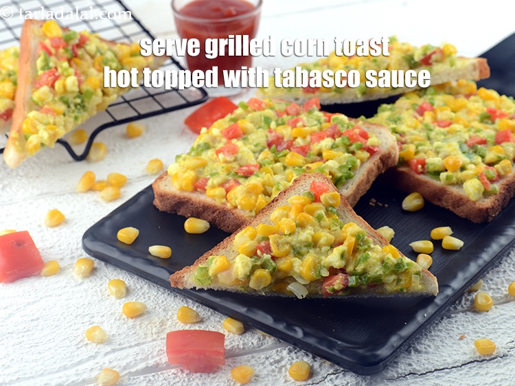 Step 22 – Serve hot topped with <a href="https://www.tarladalal.com/glossary-tabasco-sauce-629i">tabasco sauce</a>.&nbsp;