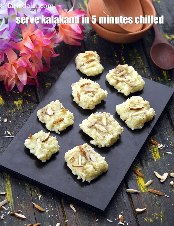 Step 17 – Serve <strong>microwave kalakand | kalakand in 5 minutes | Indian sweet kalakand | kalakand with …