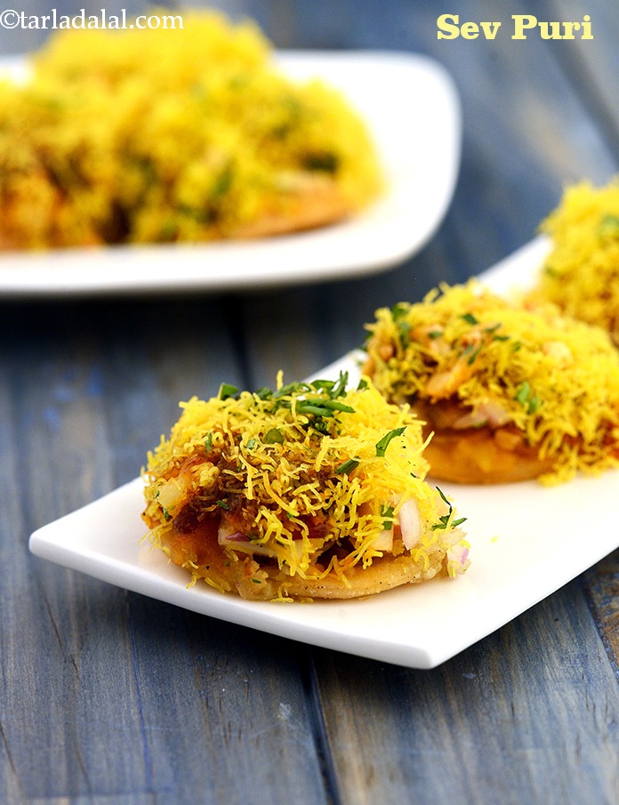 Step 24 – Like&nbsp;<strong>dahi puri recipe | dahi batata puri |&nbsp;</strong>then check our other chaat recipes like sev …