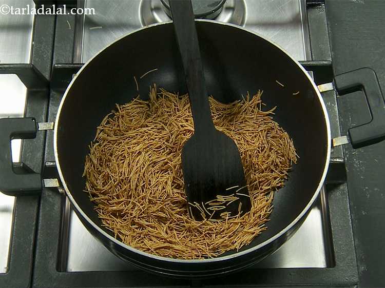 Step 3 – Saut? on a medium flame for 5 minutes or till brown in colour.