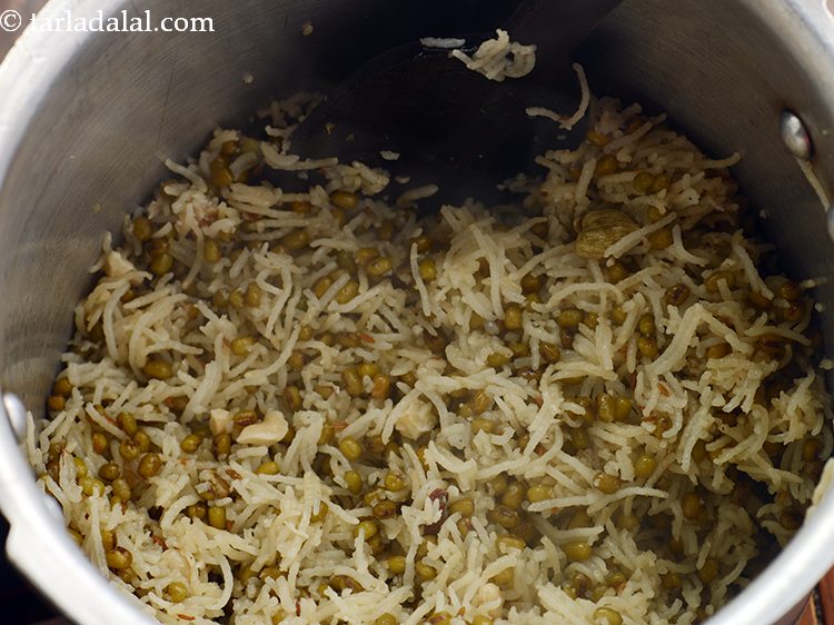 स्टेप 23 – अपने परिवार की खिचड़ी बनावट वरीयता और अपने कुकर प्रकार …