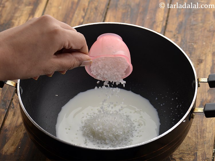 Step 3 – Add sugar.