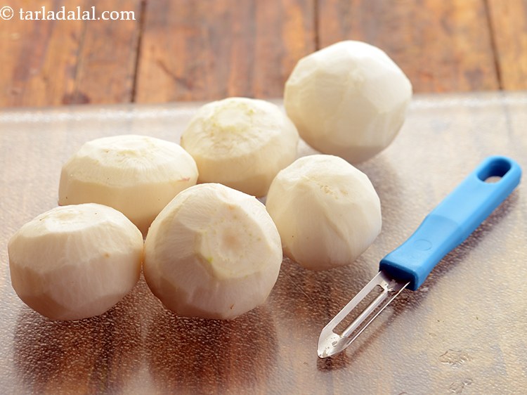 स्टेप 2 – <strong>शलगम की सब्जी</strong> बनाने के लिए | <strong>भारतीय शलजम की …