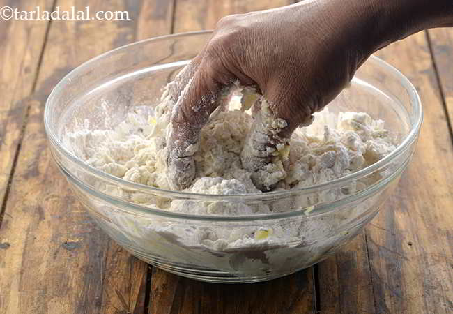 Step 25 – Mix the ingredients well with your hands till the spices and ghee are evenly distributed …