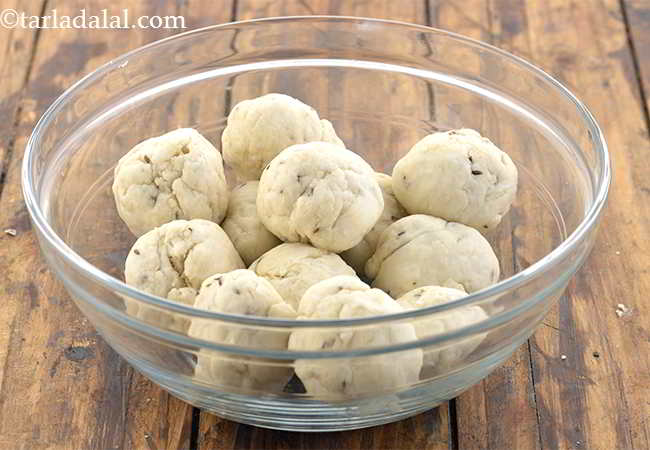 Step 29 – Divide the dough into 12 equal portions.