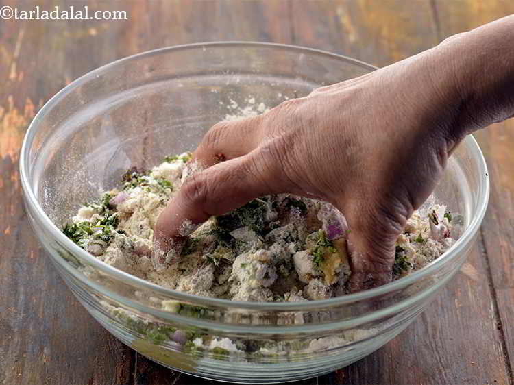 Step 14 – Add approx.&frac12; cup of water.