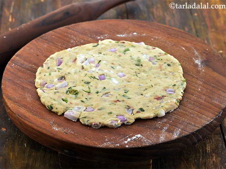 स्टेप 17 – अपनी हथेलियों के बीच एक भाग लें, फिर २०० मि। …