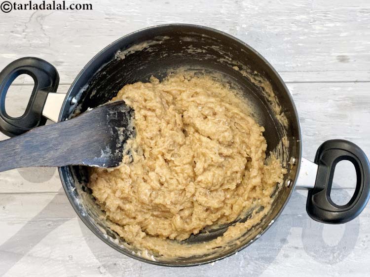 Step 9 – Mix very well so the sugar is combined with the flour.