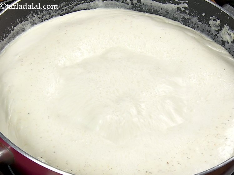 Step 8 – Mix well and heat both these things over a medium flame and cook. The quality …