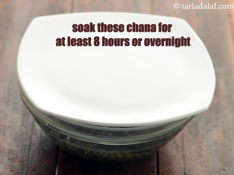 Step 5 – Cover with a lid and keep aside. You need to soak these chana for at …