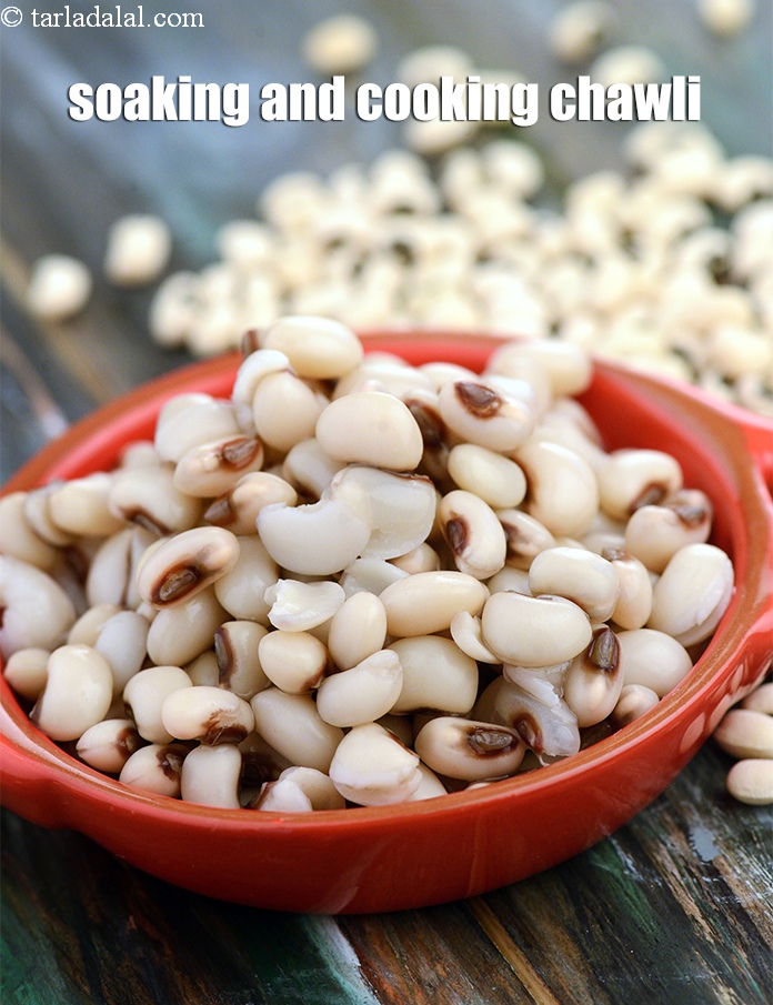 Step 21 – Drain water. Keep aside.