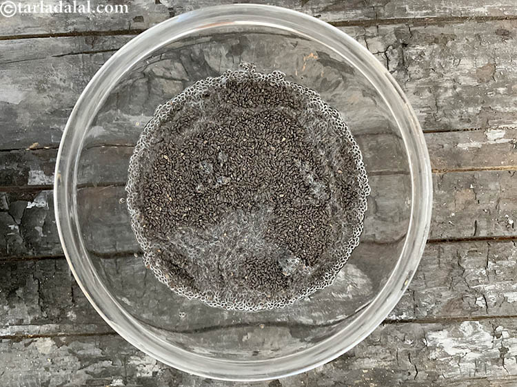 Step 5 – <meta charset="UTF-8" /> Add enough&nbsp;water to falooda seeds.&nbsp;<strong>Take 2&nbsp;teaspoons falooda seeds to get 4&nbsp;teaspoons soaked …