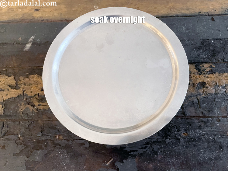 Step 7 – Cover and soak for 6 hours or overnight.