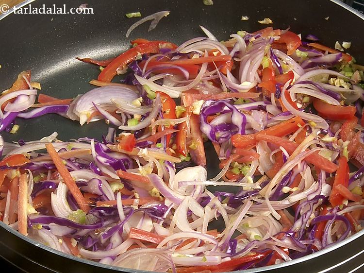 Step 19 – Mix well and cook on a high flame for 2 minutes, while stirring it continuously. …