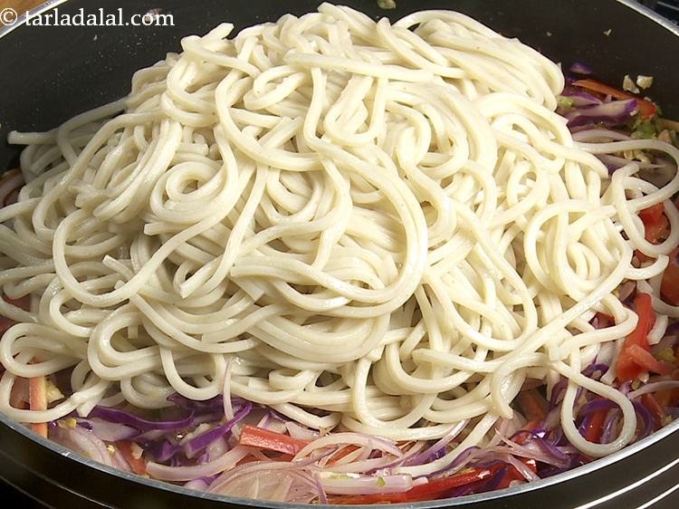 Step 20 – Add the boiled <strong>soba noodles</strong>. If you&rsquo;d like to add more plant-based protein to <strong>veg …
