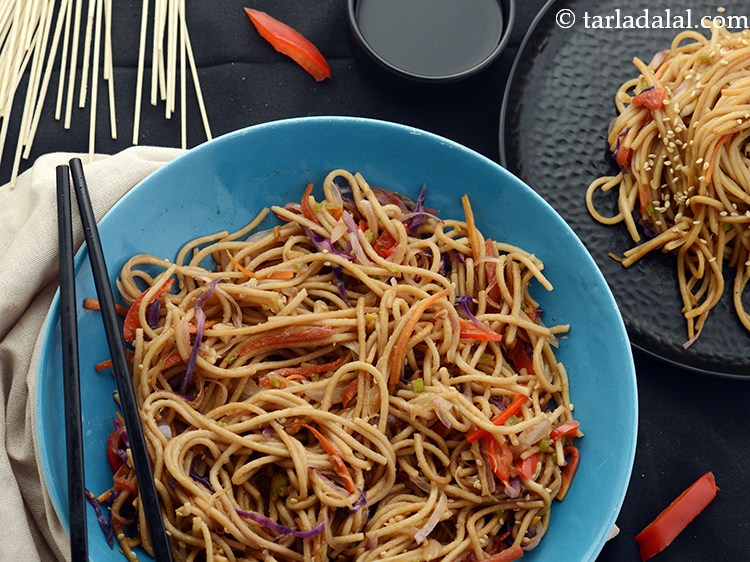 Step 26 – Serve <strong>veg soba noodles</strong> immediately. Another interesting recipe using soba noodles is <a href="http://www.tarladalal.com/Soba-Noodles-Salad-Veg-Soba-Noodles-Cold-Salad-41884r">soba noodles …
