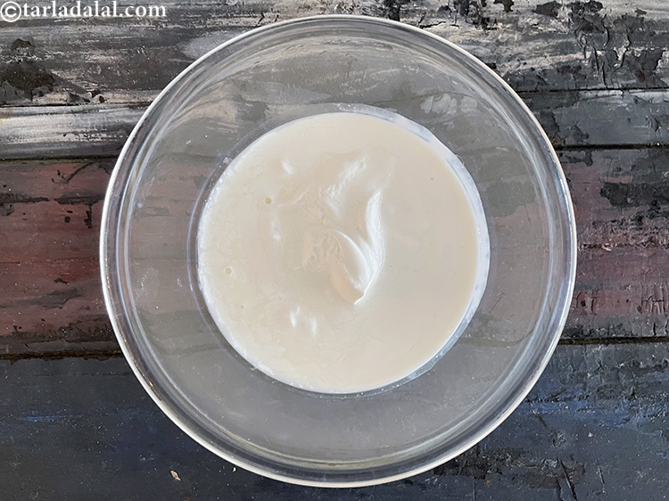 Step 24 – To make&nbsp;<strong>Indian style sour cream | &nbsp;sour cream made with fresh cream | sour cream …