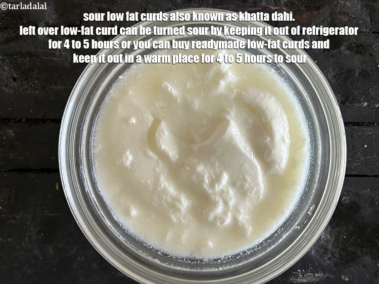 Step 22 – <meta charset="UTF-8" />Sour low fat curds also known as khatta dahi.&nbsp;left over low-fat curd can …