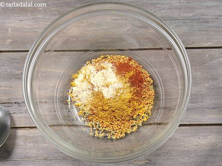 स्टेप 13 – हींग डालें।