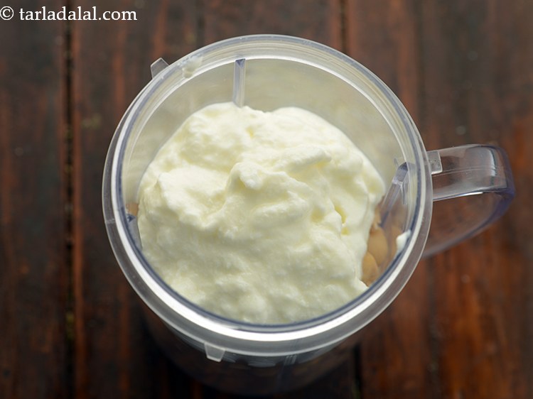 Step 10 – Add curd to the mixer. This might seem unusual but a few middle-eastern countries replace …