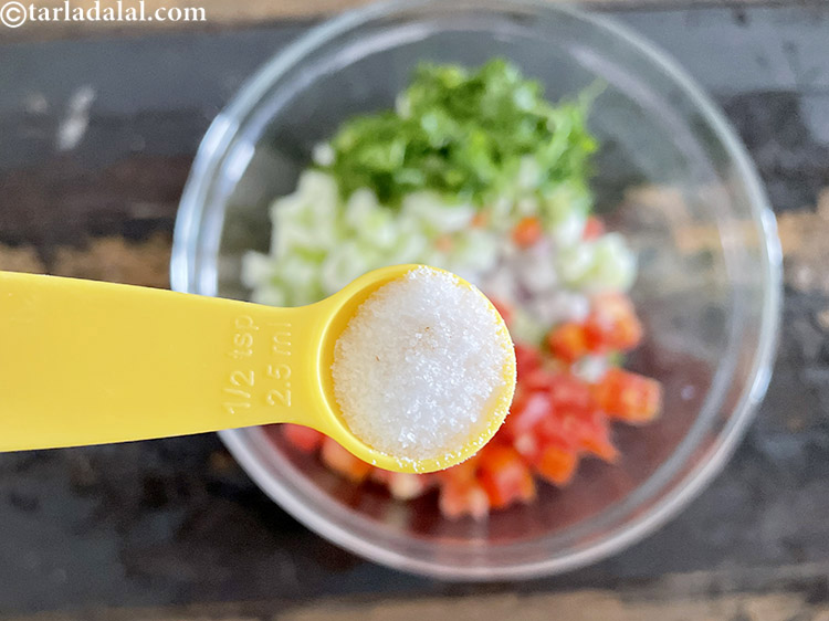 Step 19 – Add salt to taste.