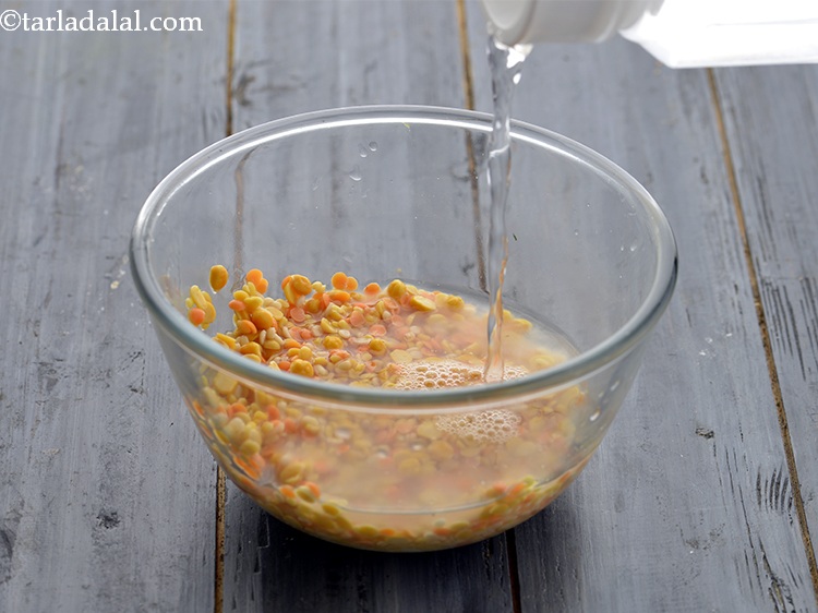 Step 4 – Immerse in clean water.