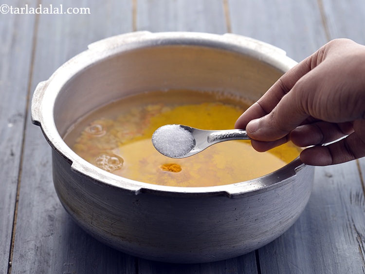 Step 11 – Also, add salt.