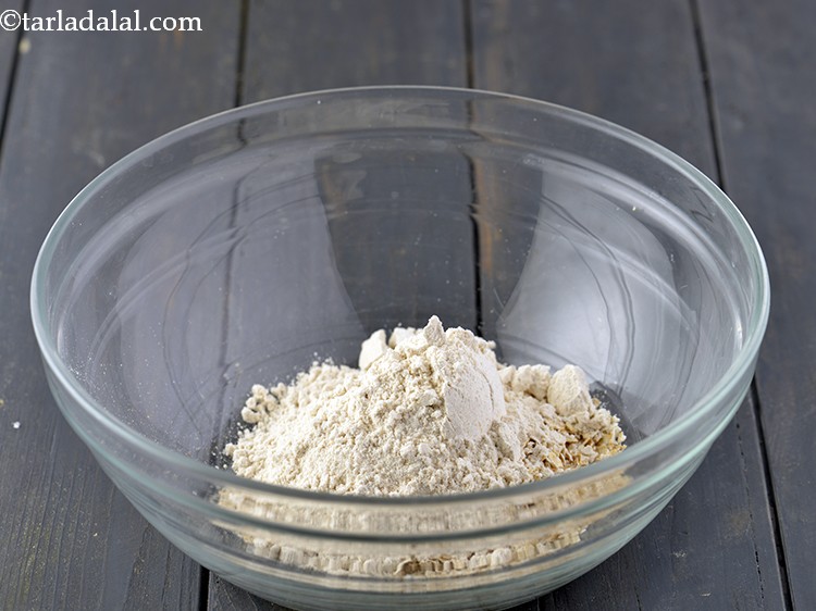 Step 3 – Add the whole wheat flour. Atta is healthy and provides our body with many nutrients. …
