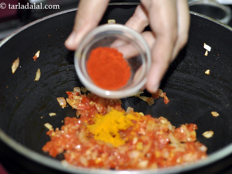 Step 17 – Add chilli powder as per your liking.