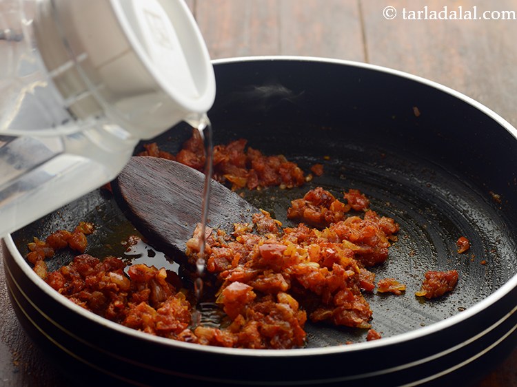 Step 28 – Add 2 tbsp of water so that it&rsquo;s not very dry and salt to season. …