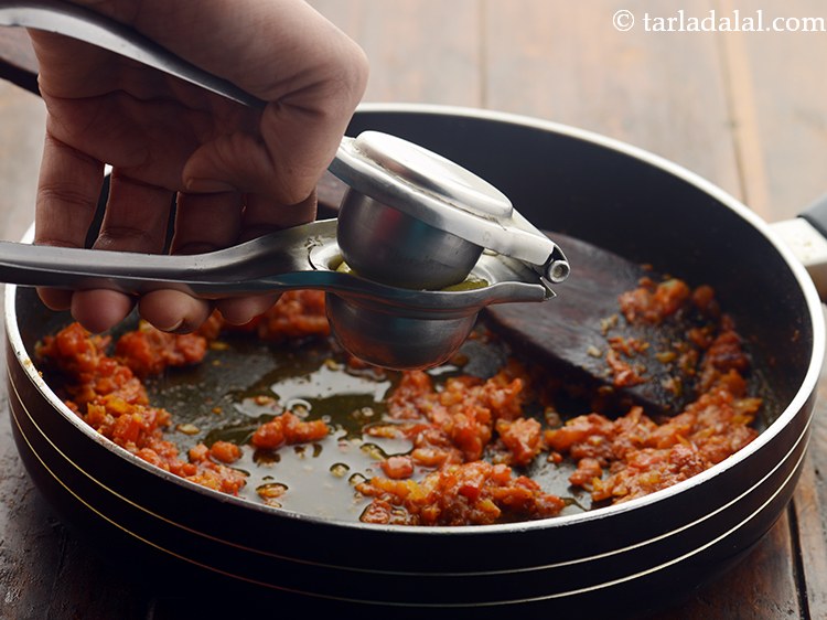 Step 15 – Add the lemon juice for a pleasant tang.