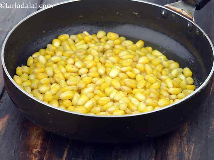 Step 4 – Saut? on a medium flame for 3 minutes. They will get a light brown shade …