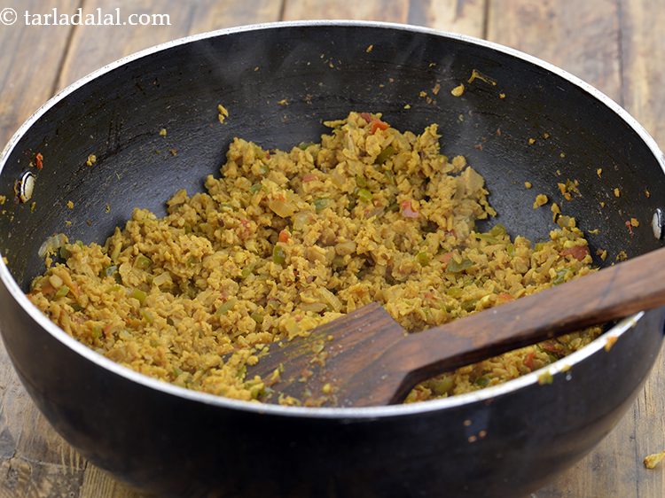 Step 23 – Mix well and cook on a medium flame for 2 minutes. Keep stirring it occasionally.