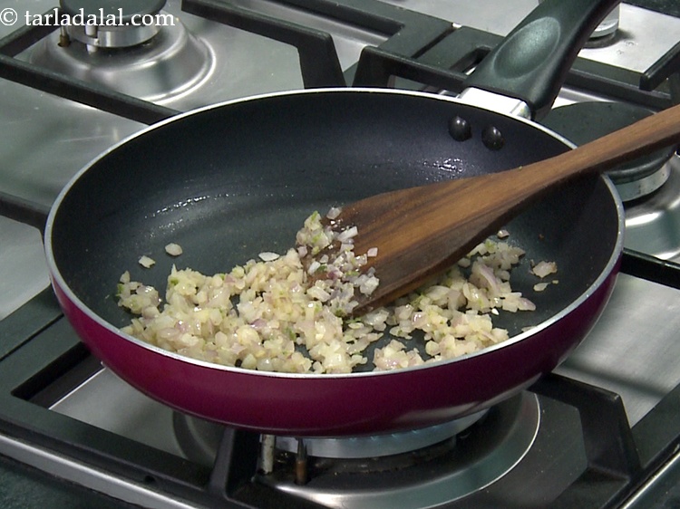 Step 9 – Cook on a medium flame for 1 minute. This helps to get rid of the …