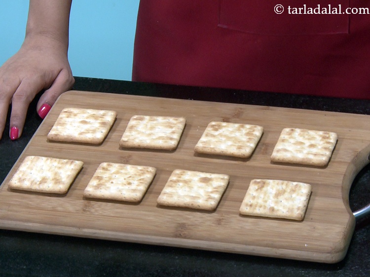 Step 31 – To make<strong> spinach and corn crackers recipe | corn and spinach cream crackers | Indian …