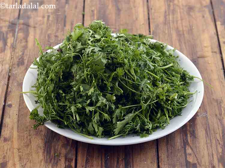 Step 15 – Separate the leaves and the stems. We are only going to use the leaves and …