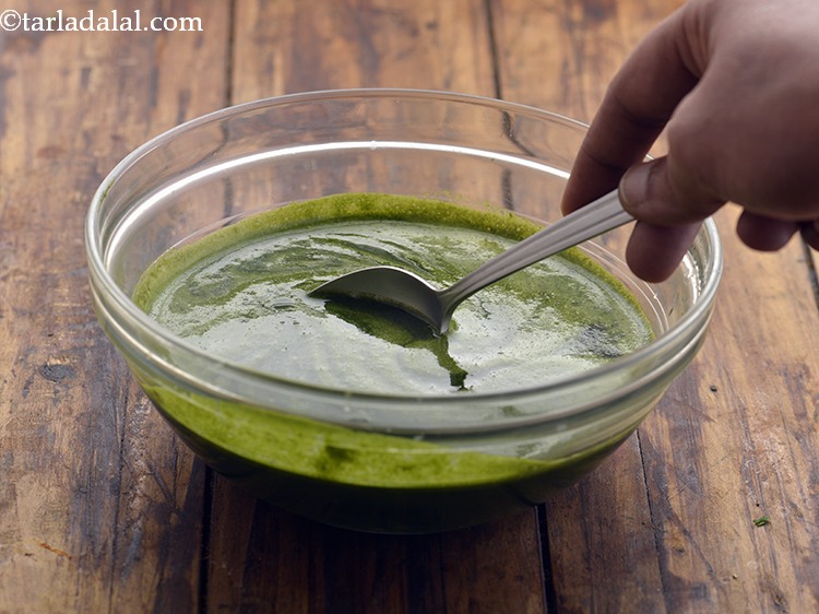 Step 27 – Mix well using a spoon.