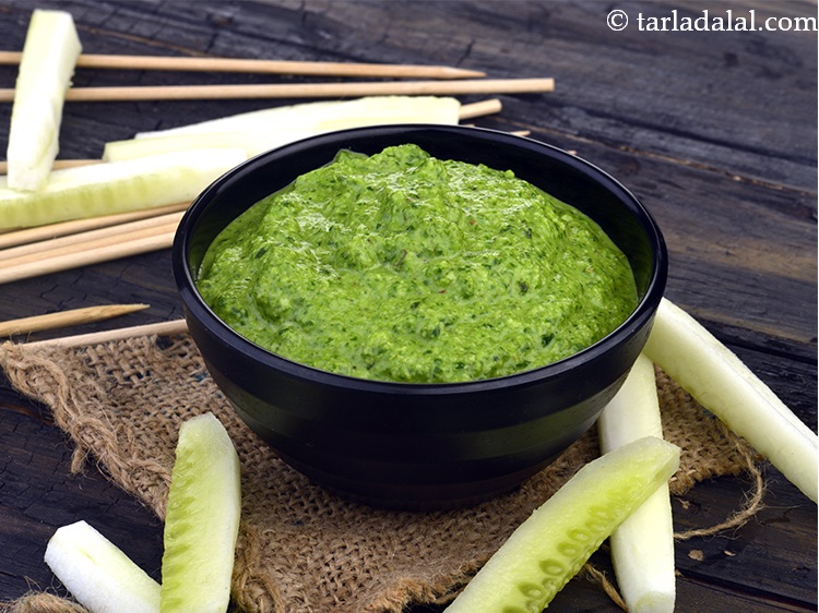 Step 23 – Serve s<strong>pinach and paneer dip recipe | Indian spinach dip | healthy palak paneer dip …