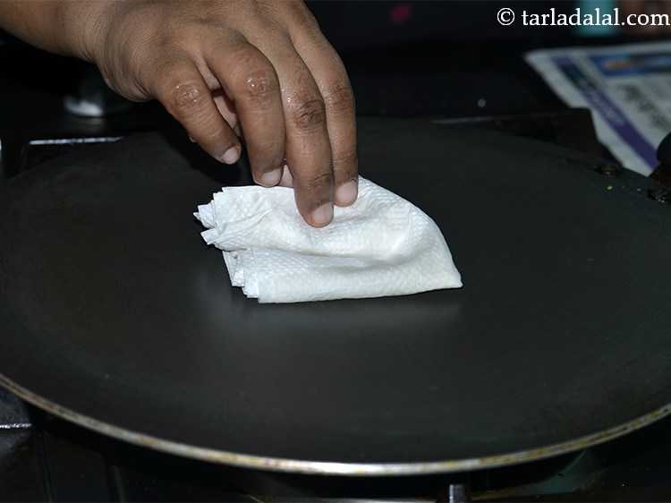 Step 20 – Wipe it off gently using a muslin cloth.