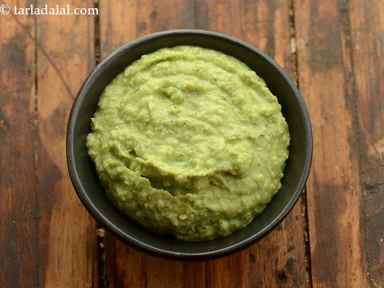 Step 18 – Transfer the prepared hummus into a bowl or if you want to store it transfer …