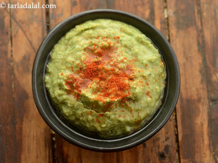 Step 19 – Top&nbsp;<strong>spinach hummus | healthy Indian style spinach hummus | palak hummus for kids tiffins | …
