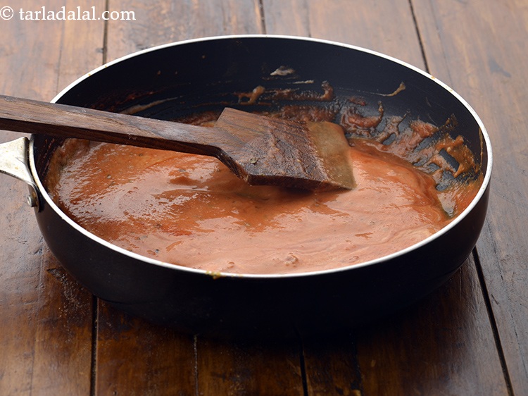 Step 56 – Switch off the flame, add 2 tbsp&nbsp;<a href="https://www.tarladalal.com/glossary-fresh-cream-1877i">fresh cream</a>&nbsp;and mix well. It is suggested to …
