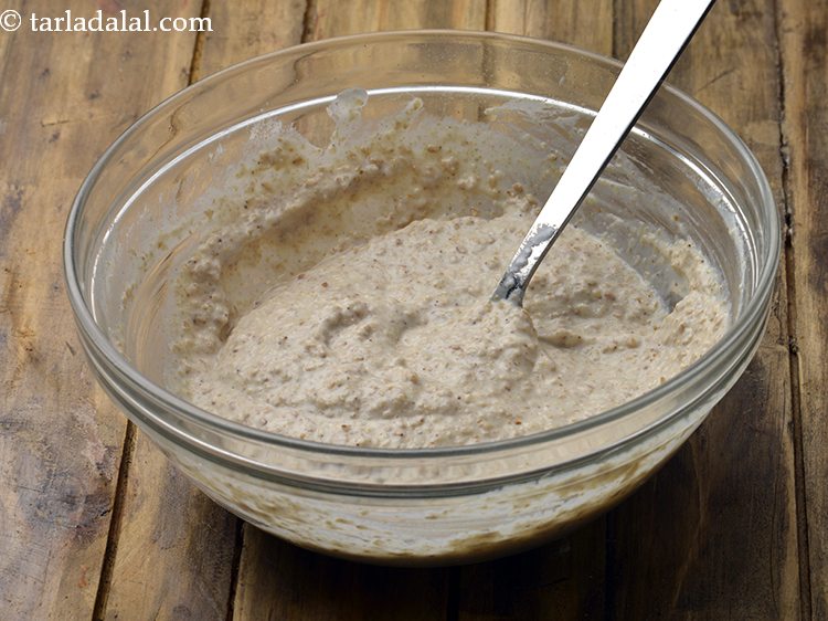 Step 28 – Mix all the ingredients for <strong>spicy tahini paste of spinach tahini wrap recipe | healthy …