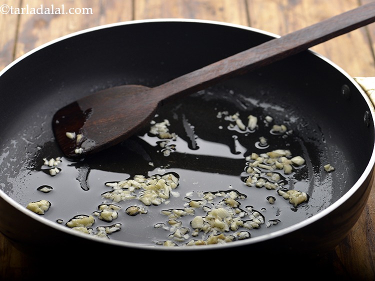 Step 4 – Saut&eacute; on a high flame for 30 seconds. It is very important to saut&eacute; the …